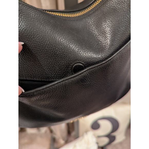 Coach Womens Vintage Leather Crossbody Black Handbag - Picture 5 of 16